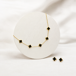 Load image into Gallery viewer, Cloverleaf Necklace Set – 18K Gold Plated
