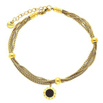 Load image into Gallery viewer, Reversible Mother of Pearl & Onyx Bracelet