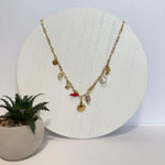 Load image into Gallery viewer, Sea Charm Necklace – 18K Gold Plated