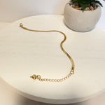 Load image into Gallery viewer, Classic Snake Chain Bracelet – 18K Gold Plated