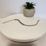 Load image into Gallery viewer, Crystal Baguette Bracelet – 18K Gold Plated