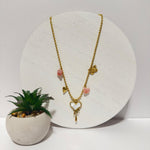 Load image into Gallery viewer, Melting Heart & Butterfly Charm Necklace