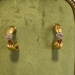 Load image into Gallery viewer, Radiant Bloom Earrings – 18K Gold Plated