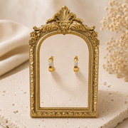 Radiant Bloom Earrings – 18K Gold Plated