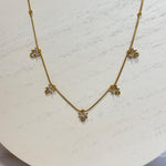 Load image into Gallery viewer, Classic CZ Charm Necklace – 18K Gold Plated