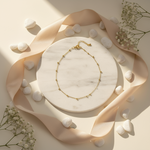 Load image into Gallery viewer, Gold Beaded Chain Necklace – 18K Gold Plated