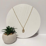 Load image into Gallery viewer, Gold Rose Pendant Necklace – 18K Gold Plated