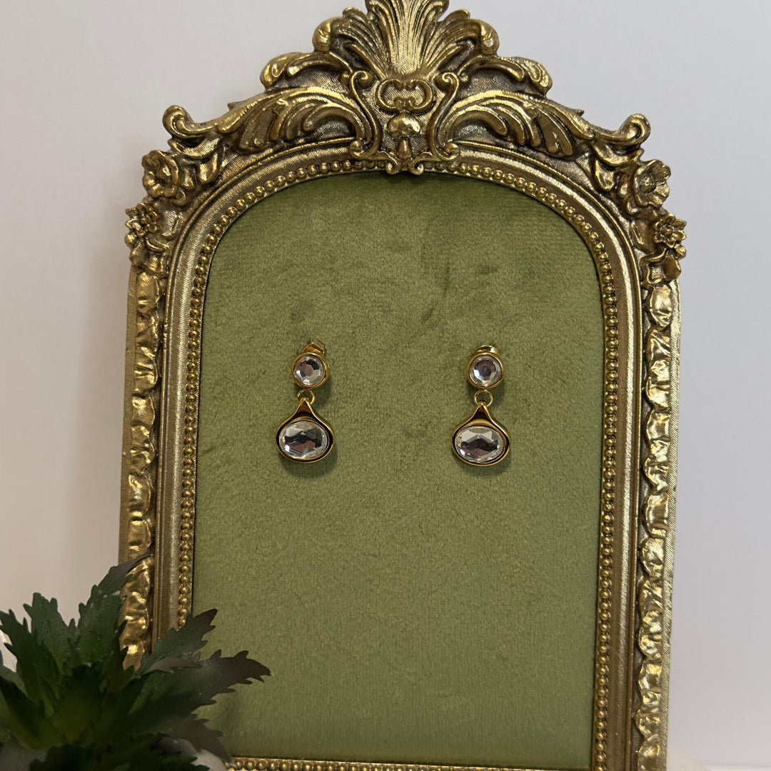 Aurora Drop Earrings – 18K Gold Plated