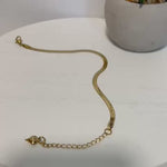 Load and play video in Gallery viewer, Classic Snake Chain Bracelet – 18K Gold Plated