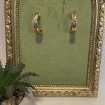 Load and play video in Gallery viewer, Radiant Bloom Earrings – 18K Gold Plated